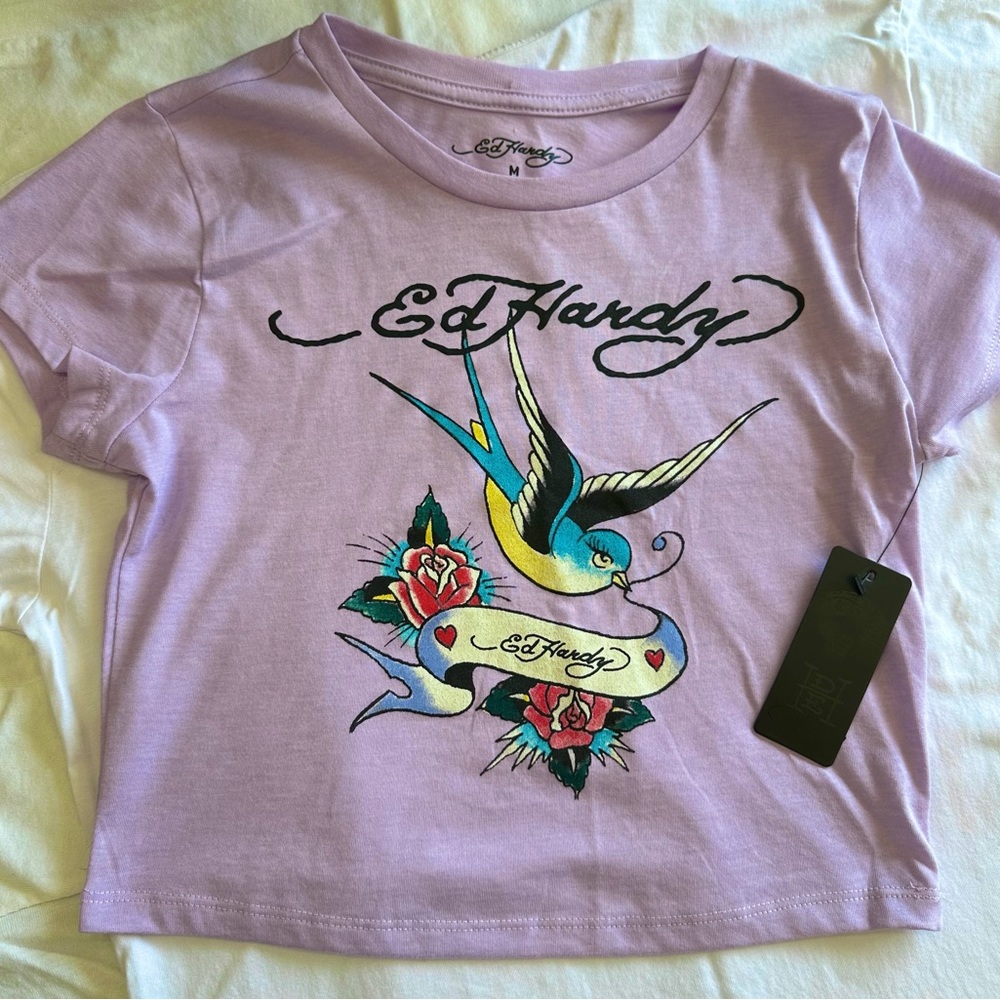 Edhardy crop top